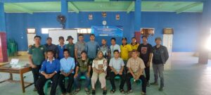 karang taruna Desa Cimanuk melakukan penyuluhan bahaya narkoba