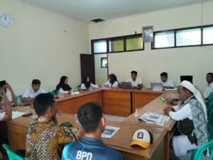 RAKOR DESA CIMANUK DIHADIRI ULAMA BUKTI SINERGITAS PEMERINTAH DAN ULAMA